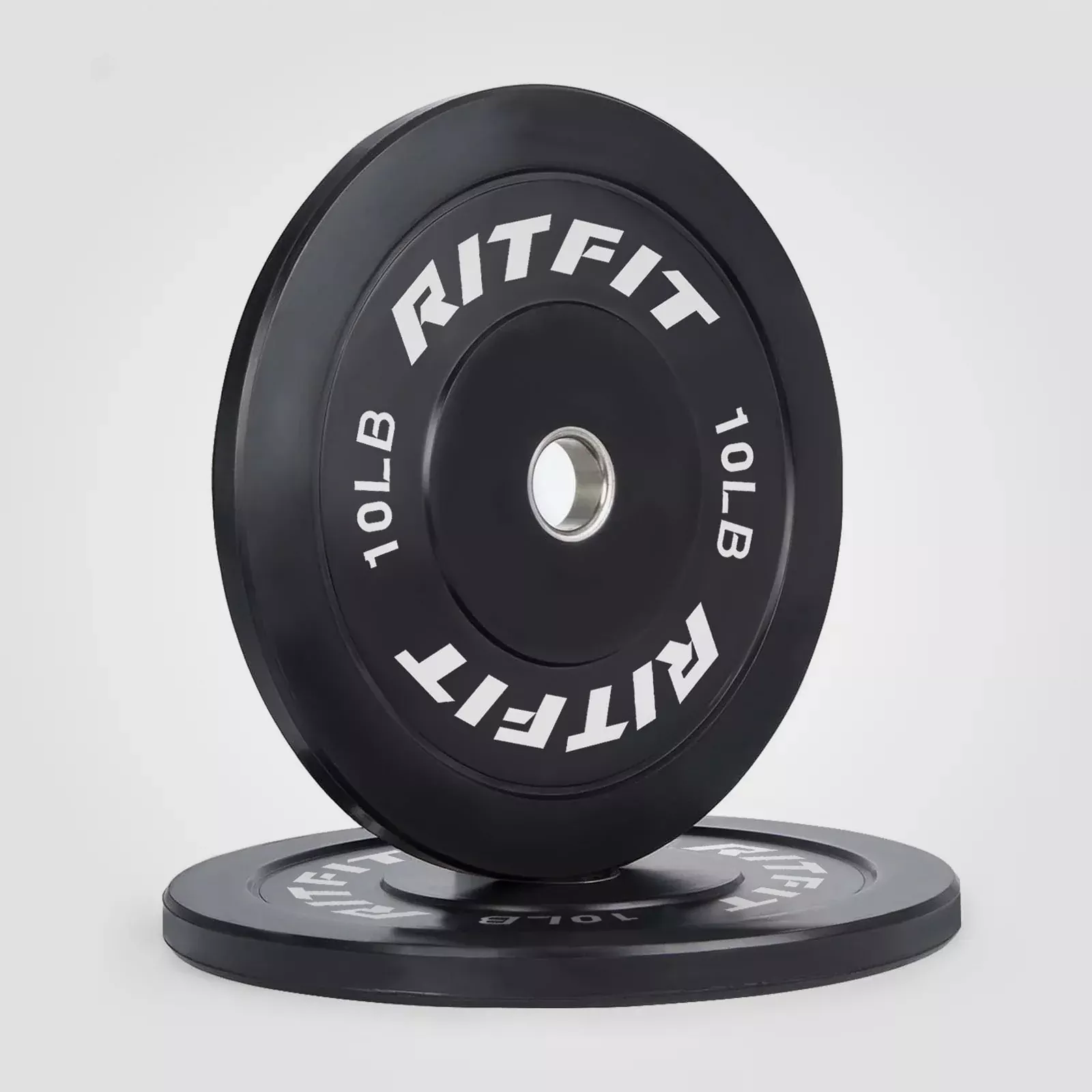 ZoomRitFit Olympic Bumper Weight Plates - 2-inch