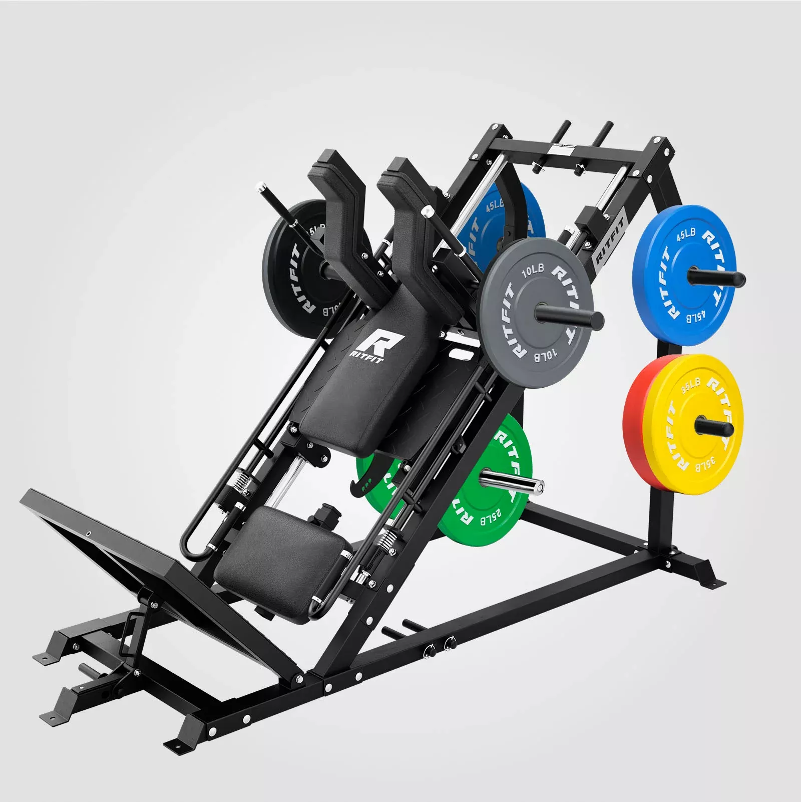 ZoomView in your spaceRitFit GAZELLE PRO 3-in-1 Leg Press & Hack Squat Machine Set