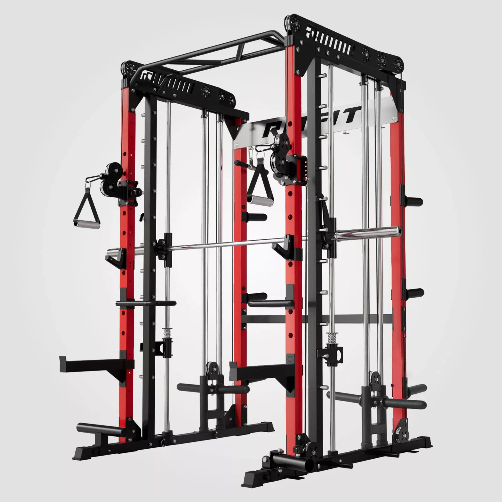 ZoomView in your spaceRitFit M1 PRO Multi-Functional Smith Machine with Cable Crossover System and Squat Rack for Home Gym